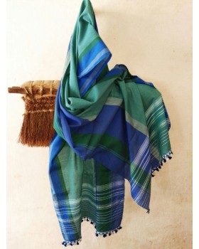 Cotton and Bamboo minor fiber stole. Cotton and Bamboo minor fiber stole.